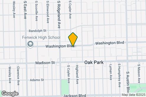 Map Image of the Property - 261 Washington Blvd