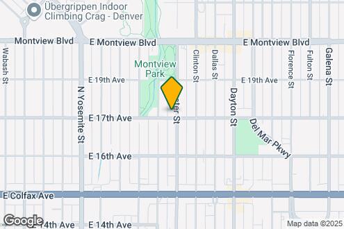 Map Image of the Property - 9375 E 17th Ave