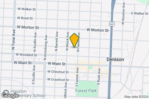 Map Image of the Property - 510 W Gandy St