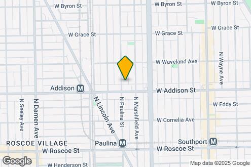 Map Image of the Property - 3615 N Paulina St