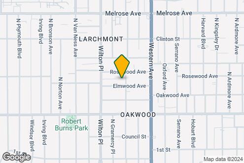 Map Image of the Property - Elmwood Row