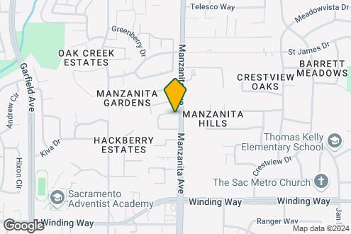 Map Image of the Property - The Brookside Apartments