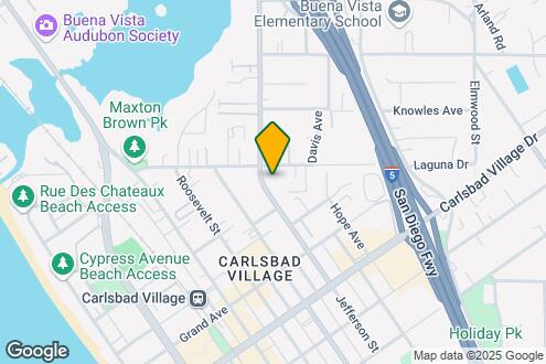 Map Image of the Property - Carlsbad Cabana