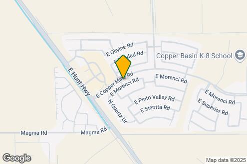 Map Image of the Property - 2702 E Morenci Rd