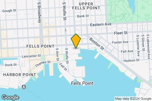 Map Image of the Property - Elms Fells Point