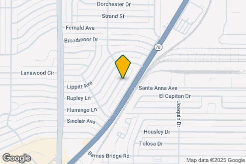 Map Image of the Property - 11802 Flamingo Ln