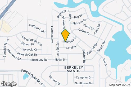 Map Image of the Property - 8316 Nevada St