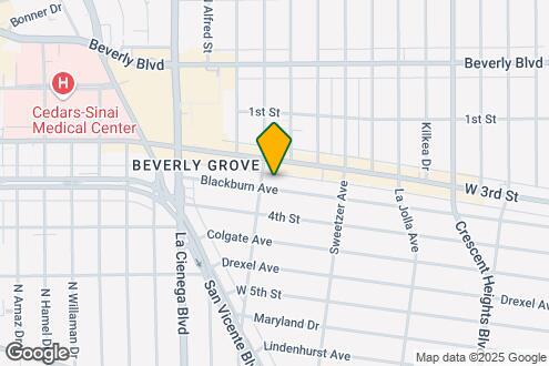 Map Image of the Property - LUCA Beverly Grove