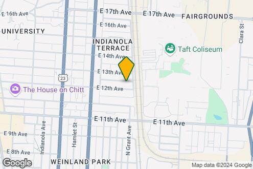 Map Image of the Property - 414 E 12th Ave