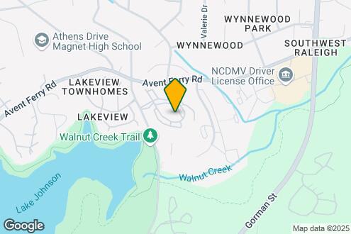 Map Image of the Property - The Summit at Avent Ferry