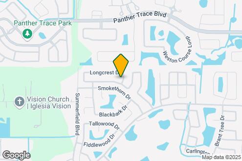 Map Image of the Property - 12728 Longcrest Dr