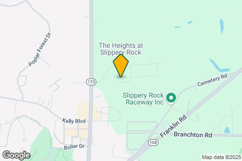 Map Image of the Property - The Heights at Slippery Rock