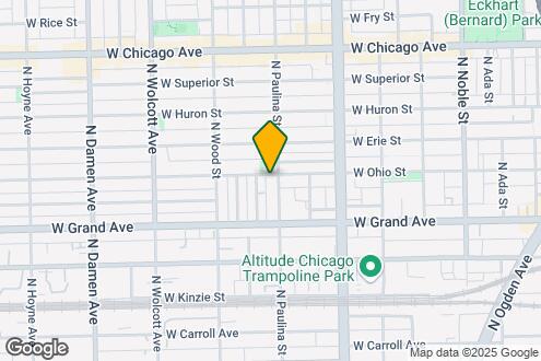 Map Image of the Property - 544 N Paulina St