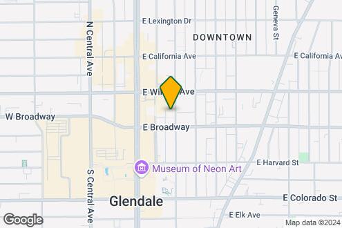 Map Image of the Property - TENTEN Glendale Louise