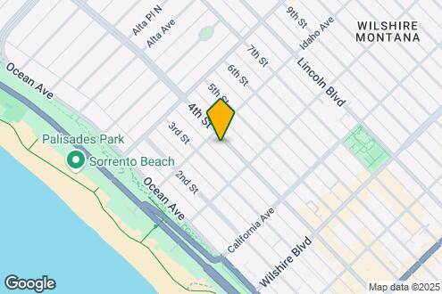 Imagen del Mapa de la Propiedad - 918 4th Street in Santa Monica - steps to ...