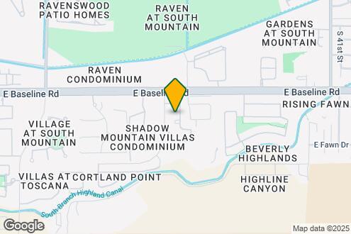 Map Image of the Property - Portola South Mountain