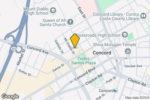 Map Image of the Property - Santos Plaza Apartments