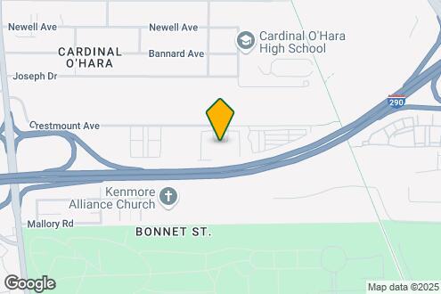 Map Image of the Property - Crestmount Senior Apartments