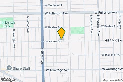 Map Image of the Property - 4652 W Palmer St