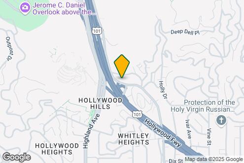 Map Image of the Property - 2330 North Cahuenga, LP