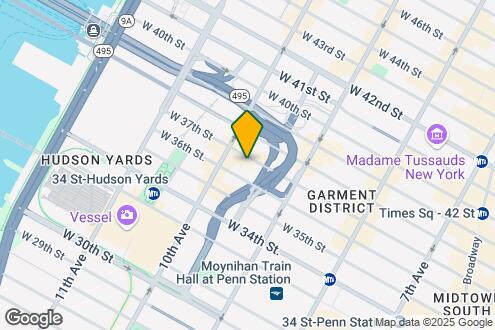 Imagen del Mapa de la Propiedad - 448 W 37th St