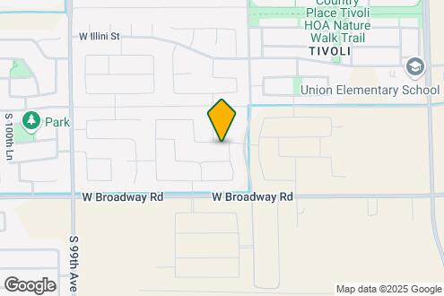 Map Image of the Property - 9519 W Encinas Ln