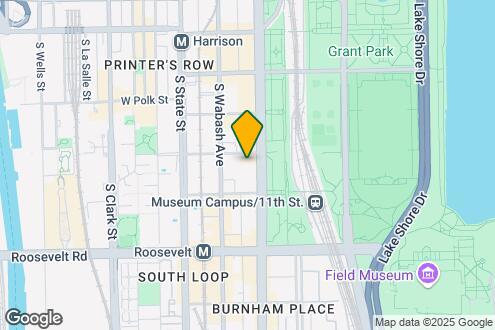 Map Image of the Property - 910 S Michigan Ave