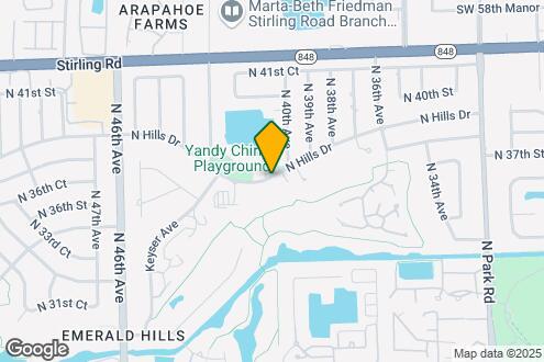 Map Image of the Property - 4060 N Hills Dr