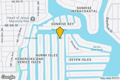 Map Image of the Property - 207 Royal Palm Dr