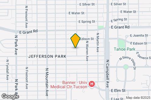 Map Image of the Property - 1590 E Hampton St