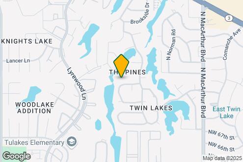 Map Image of the Property - 6121 N Lakeway Drive