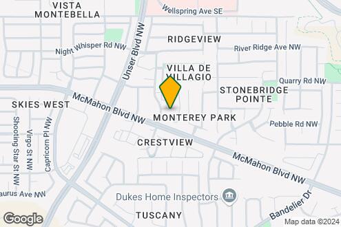 Map Image of the Property - Affinity at Albuquerque 55+