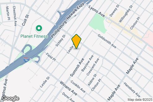 Imagen del Mapa de la Propiedad - 335-337 Hobson Street Unit