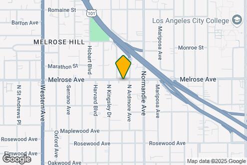 Map Image of the Property - Ardmore/Melrose Apartments