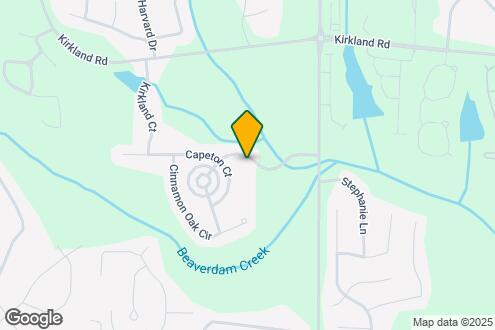 Map Image of the Property - 125 Caney Creek Pkwy