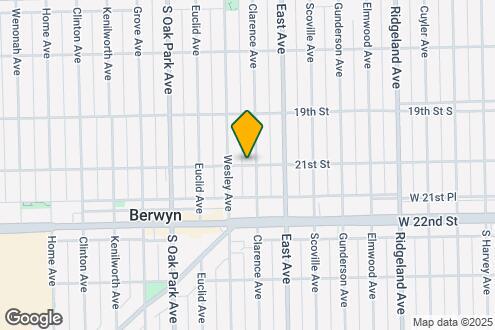 Map Image of the Property - 6645 W 21st Pl