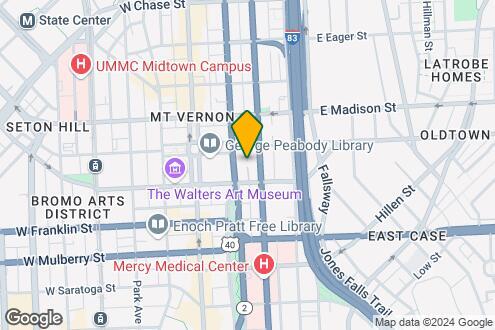 Map Image of the Property - Waterloo Place Apartments