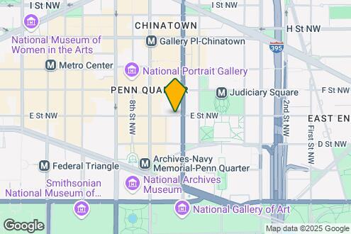 Map Image of the Property - 616 E Street NW Unit 304