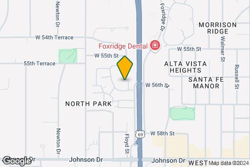 Map Image of the Property - Maple Hills Apartments