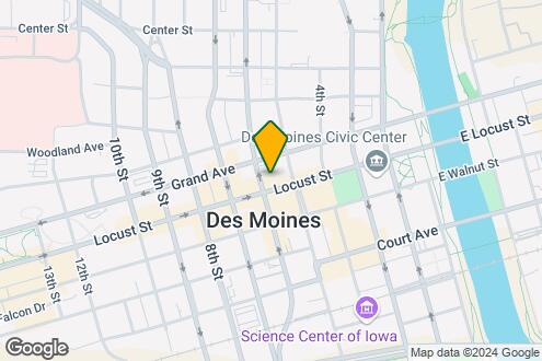 Map Image of the Property - The Des Moines Building