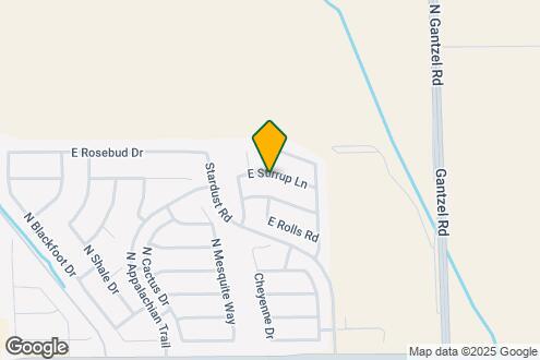 Map Image of the Property - 1379 E Stirrup Ln