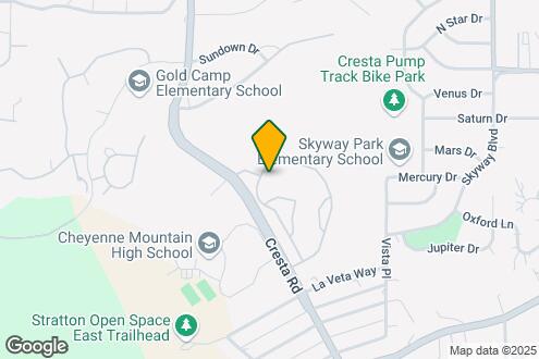 Map Image of the Property - Retreat at Cheyenne Mountain