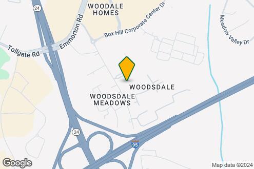 Imagen del Mapa de la Propiedad - Woodsdale Apartments