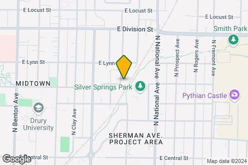 Map Image of the Property - Silver Springs Apartments