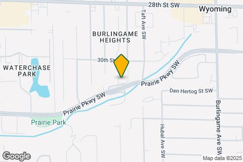 Map Image of the Property - Prairie Creek Apartments