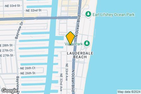 Imagen del Mapa de la Propiedad - 2831 N Ocean Blvd