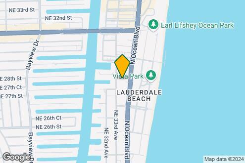 Map Image of the Property - 2831 N Ocean Blvd