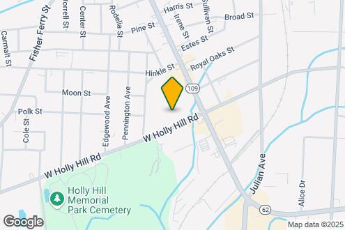 Imagen del Mapa de la Propiedad - Holly Hill Townhomes