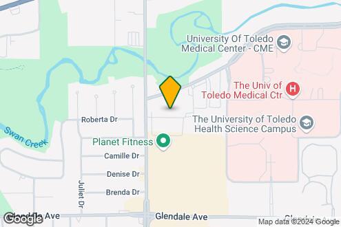 Map Image of the Property - Boulder Creek Apartments