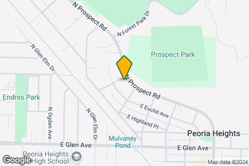 Map Image of the Property - 5217 N Prospect Rd